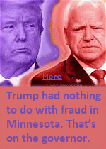 Background: Failures by Minnesota's Education Department helped lead to largest Covid fraud scheme in the nation. Prosecutors say the agency did not properly oversee Feeding Our Future, the nonprofit at the center of an alleged $250 million Covid relief scheme that prosecutors say is the largest of its kind. Seventy people were charged, and critics say State Governor Tim Walz did nothing when signs there was something wrong began to surface. Another $14 million was stolen from  the State Autism Center. 